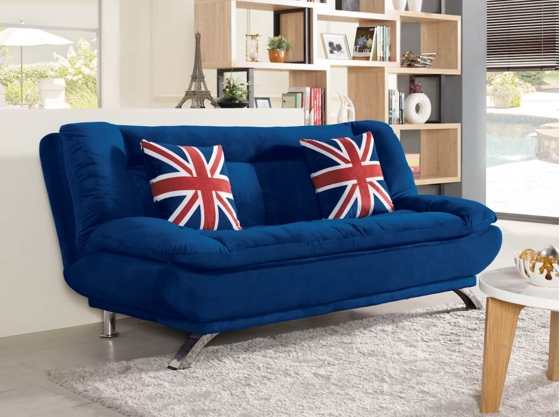 A1374-1亞倫沙發床 附抱枕*2