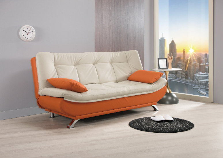 A1373-2西斯沙發床 附抱枕*2