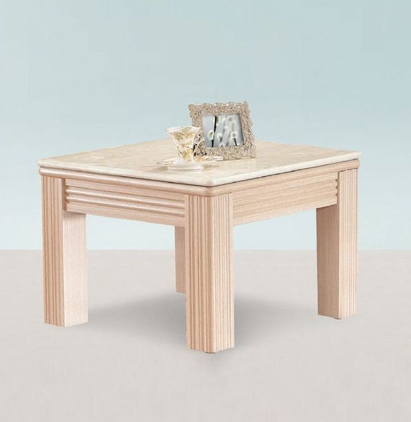 D370-10 克里斯小花松白橡小茶几