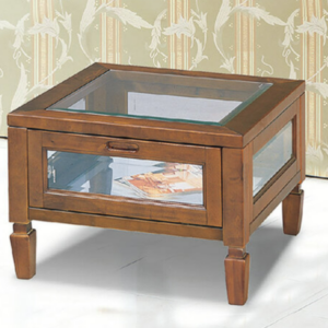 D372-2 來福發玻璃小茶几