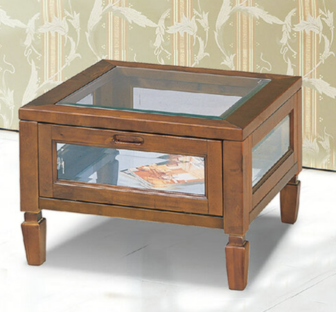 D372-2 來福發玻璃小茶几