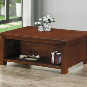 D372-4 9877 柚木大茶几