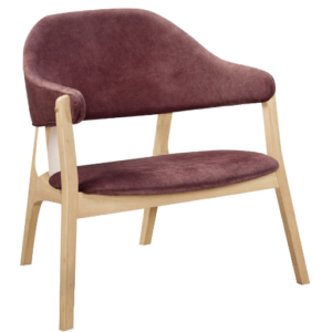 A1384-1埃芝拉休閒椅 洗白色 坐高38.5公分