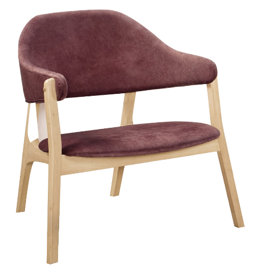 A1384-1埃芝拉休閒椅 洗白色 坐高38.5公分