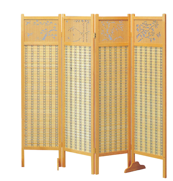 C519-10竹簾屏風602