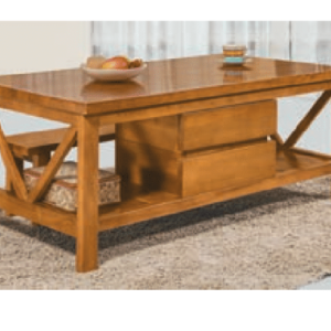 F4-12 5017#大茶几 含玻 含長椅*1