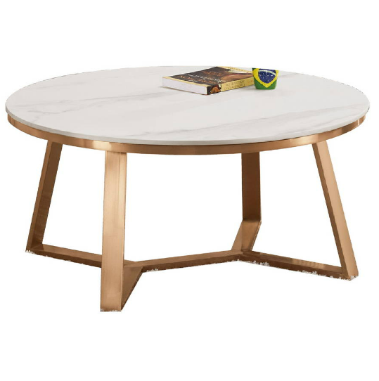 A1395-1西瑞爾3尺岩板大圓几 桌面12MM岩板