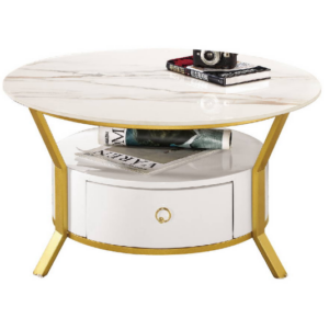 A1396-4瓦特2.7尺岩板大圓几  桌面12MM岩板