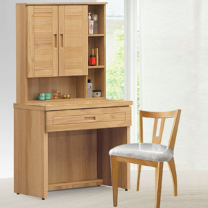 E13-8 北歐3尺鏡台 含椅