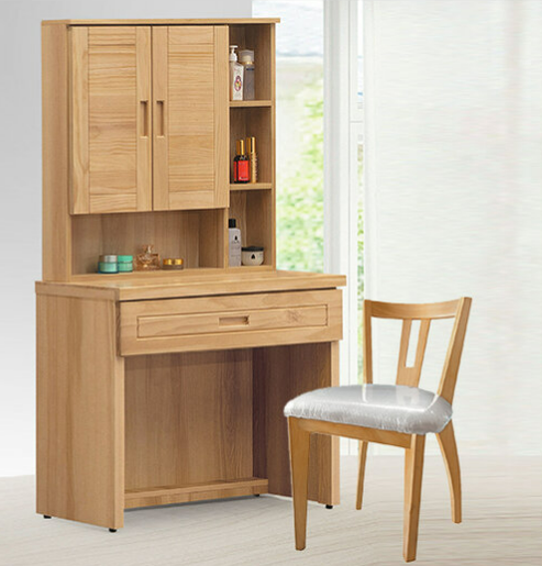 E13-8 北歐3尺鏡台 含椅