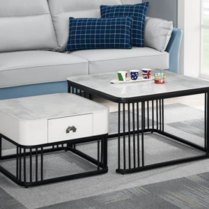 A1407-2山納組合岩板茶几 全組 桌面6MM岩板