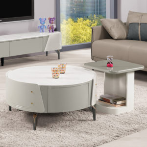 A1408-2德利克組合岩板茶几 全組