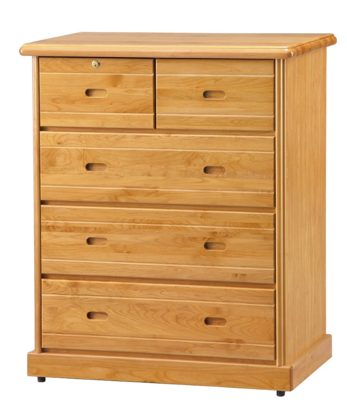 E16-6 正赤陽木3.3尺四斗櫃