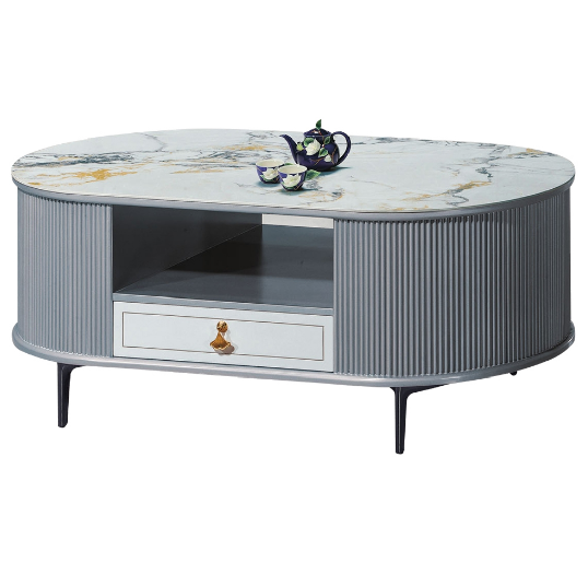 F82-3 PT-688岩板橢圓大茶几 腳DIY