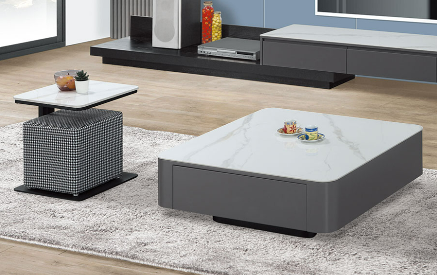 D392-4 卡米諾岩板茶組 全組 不拆賣 大几腳高10公分