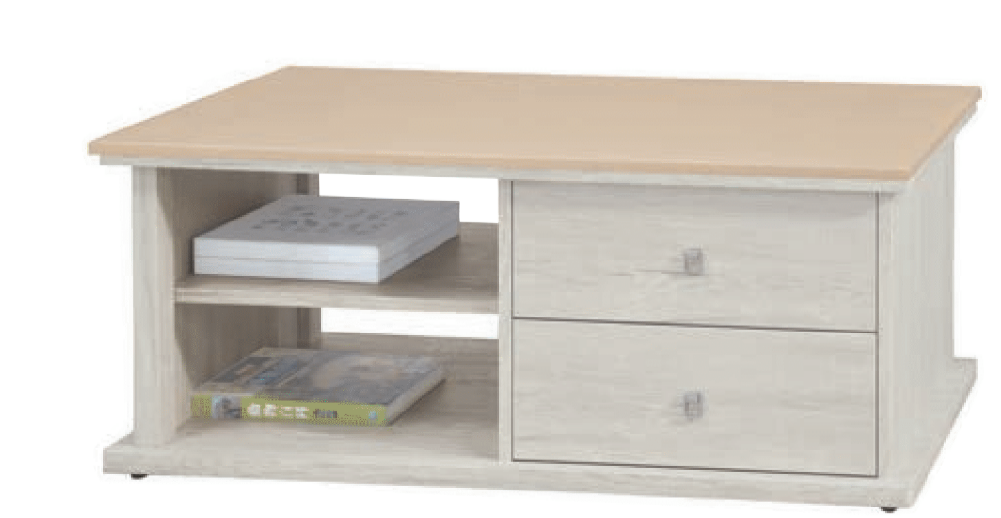 F74-6 H45白雪松茶几 石面