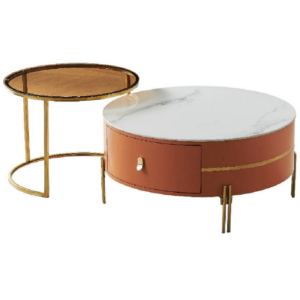 D394-2 蘭娜茶几組-金色