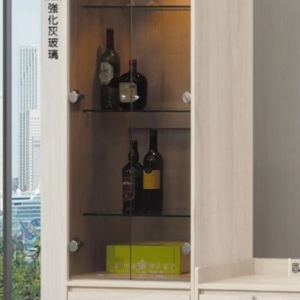 D397-3 卡洛琳北美杉木2*6展示櫃