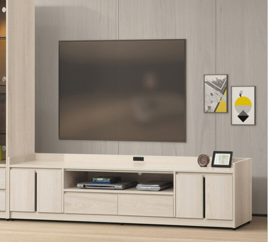 D397-4 卡洛琳北美杉木7尺長櫃