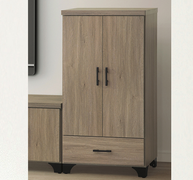 D400-2 貝拉灰橡色中櫃