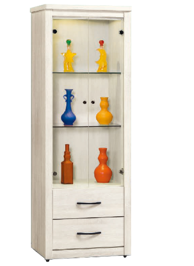 D403-1  艾拉2.17尺展示櫃