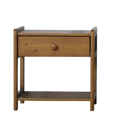 F121-9 上野淺胡桃單抽床頭櫃