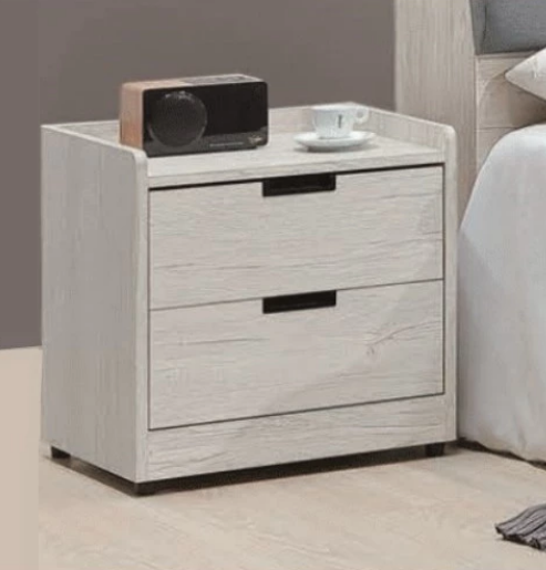 F186-3艾斯白雪松床頭櫃