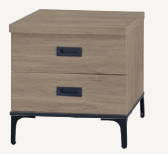 F164-6 灰橡床頭櫃