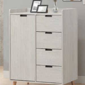 F191-5維多利亞四抽一門衣斗櫃