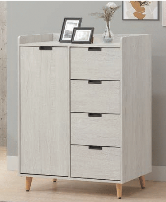 F191-5維多利亞四抽一門衣斗櫃