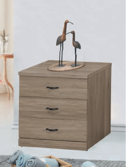 F178-5 哈利灰橡三斗櫃