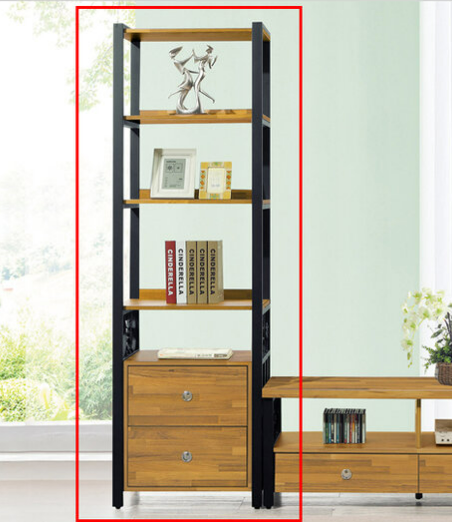 D410-5  佐田積層色展示櫃 二抽