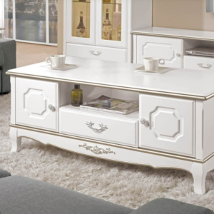 A1444-1諾維雅4尺茶几 門雙邊開 抽屜單邊使用