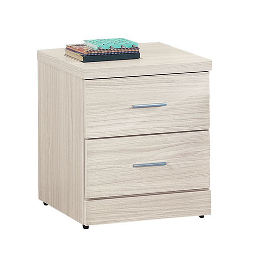 E83-5 白梣木二抽床頭櫃