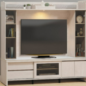 D421-1 淺白9尺高低櫃 全組 不含岩板