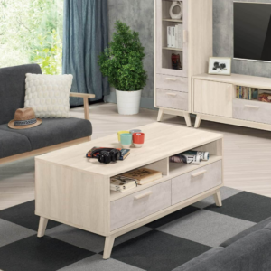 A1449-1漢斯4尺二抽大茶几