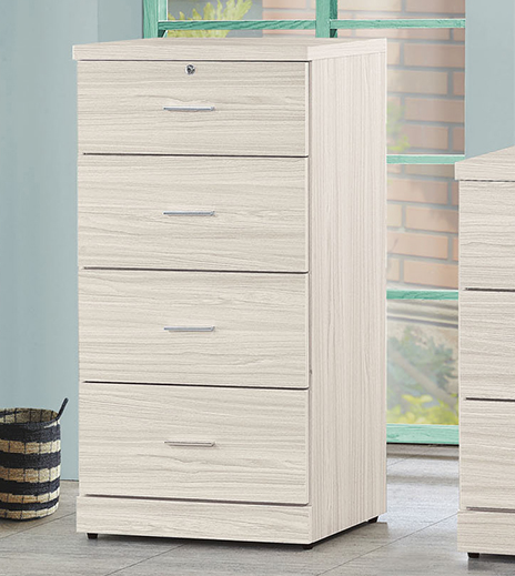 E84-3 白梣木2尺四斗櫃 三節鋼珠滑軌