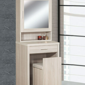 E84-5 白梣木2尺化妝台 含椅