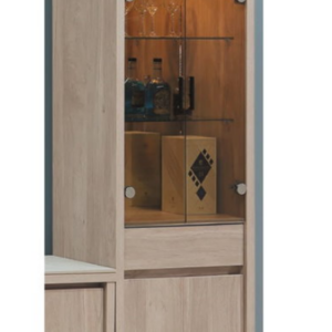 D422-2 淺橡展示櫃