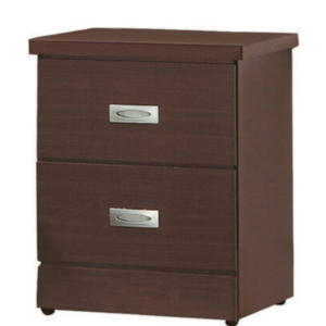 E72-12 胡桃民宿風二抽床頭櫃 木心板