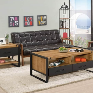 A1455-1布朗克斯4尺大茶几 雙邊造型 雙邊使用