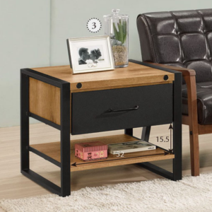 A1455-2布朗克斯一抽小茶几 單邊造型 單邊使用