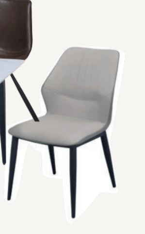 F347-6 淺灰Y07#餐椅 DIY