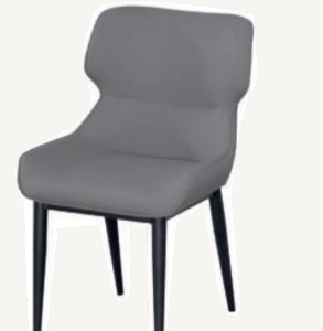 F347-7深灰娃娃椅 科技皮