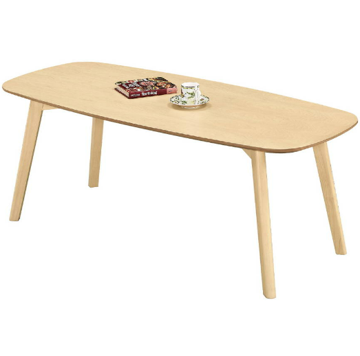 A1461-3傑恩大茶几 洗白色