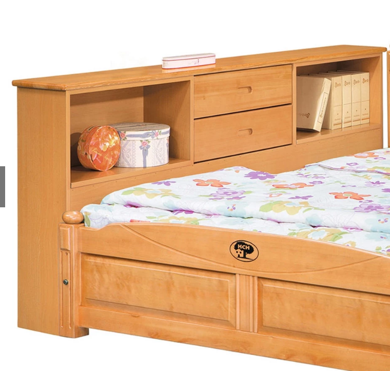 E129-2 貝比雲檜木床邊櫃 單只