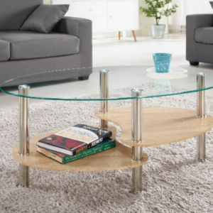 A1467-1芬娜玻璃茶几 桌面5MM強化玻璃