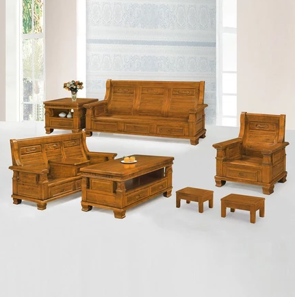 F1-6 668#樟木色小茶几 可加購8MM強化玻璃