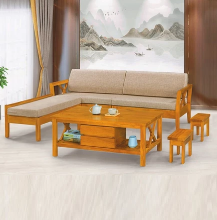 F5-9 5016#L型組椅 整組  可加購大茶几玻璃