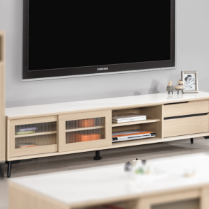 A1481-3朵利斯6.尺岩板長櫃 附活動隔板1大 1小片 桌面12MM岩板